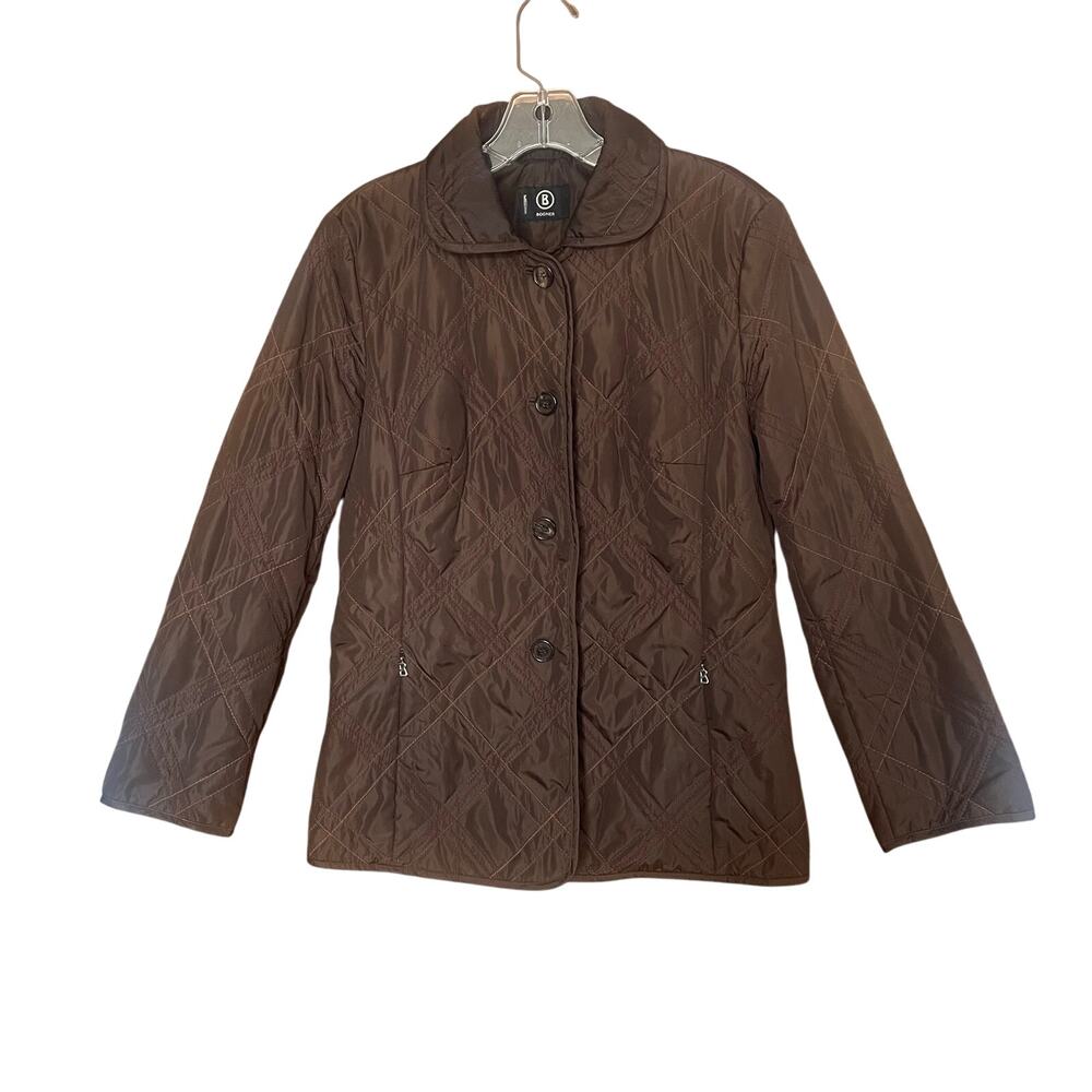 Bogner Women's Quilted Light Weight Jacket Sz 10